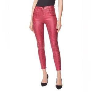 J Brand Opium Jagged Python Pants